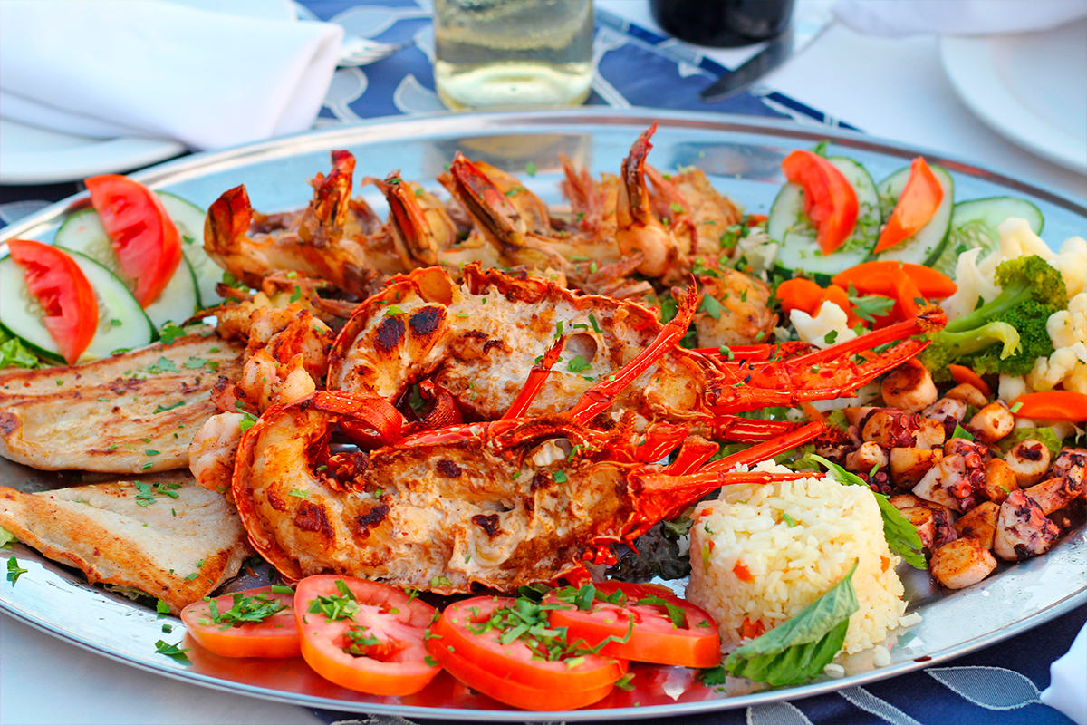 Mariscada el coral punta de mita